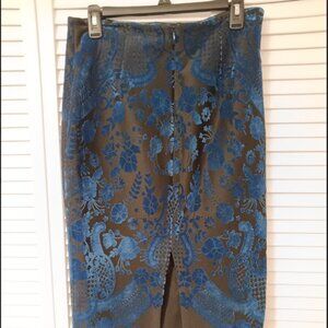 Black & Blue Skirt